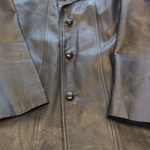 Man Leather coat. Brand name: Towncraft
